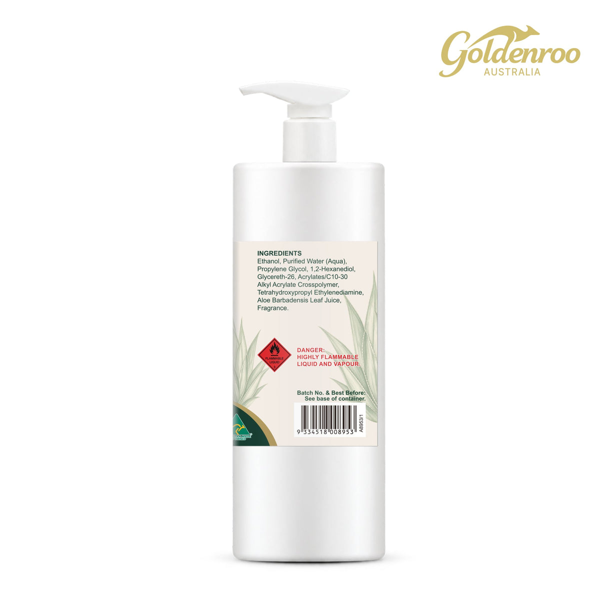 Hand Sanitiser 75% Ethanol - 1L